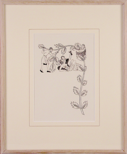The Miller's Tale by Eric Gill